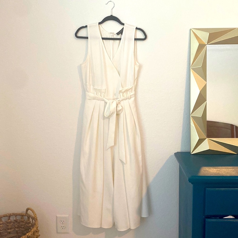 LANE BRYANT White Pant Jumpsuit